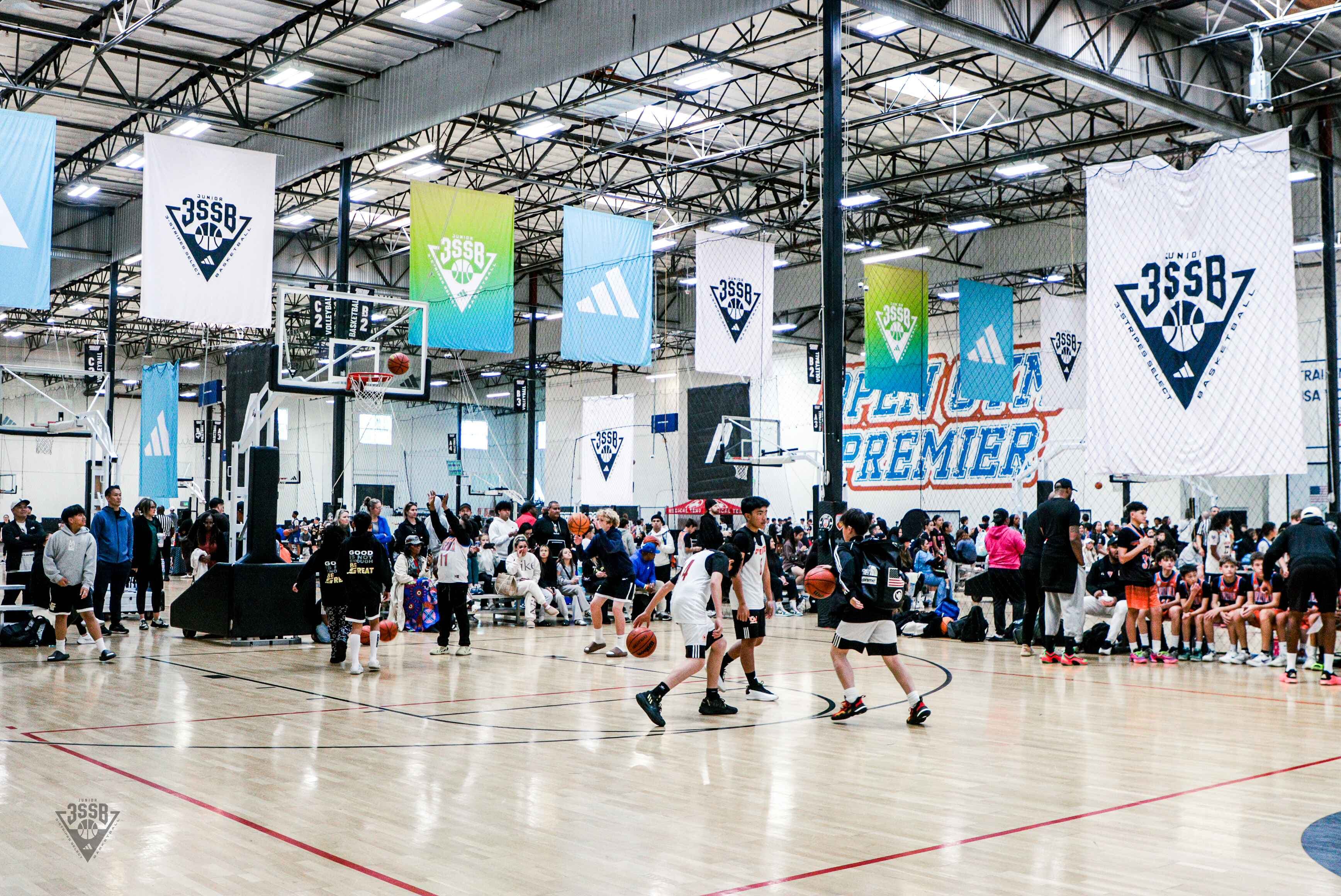 Youth Basketball Action